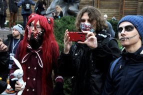 The parade of zombies in Kiev