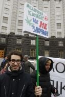 Hemp march of freedom in Kiev