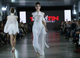 Fashion show of the Tinatin Magalashvili's collection