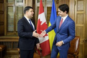 Vladimir Groisman and Justin Trudo