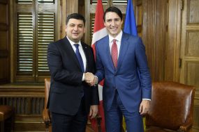 Vladimir Groisman and Justin Trudo