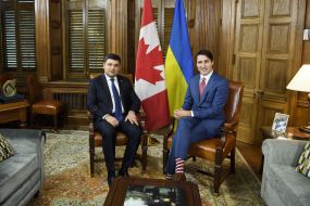 Vladimir Groisman and Justin Trudo