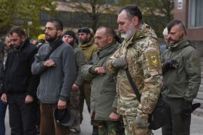 Farewell ceremony with Giorgi Saralidze