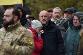 Farewell ceremony with Giorgi Saralidze