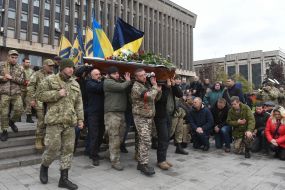 Farewell ceremony with Giorgi Saralidze