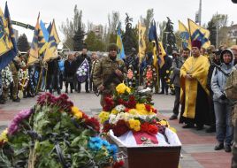 Farewell ceremony with Giorgi Saralidze