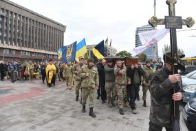 Farewell ceremony with Giorgi Saralidze