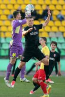 The game moment of the match