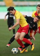 The game moment of the match