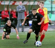 The game moment of the match