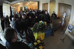 Funeral of Sergei Samarskiy