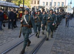 March of glory of the Galician Army and the troops of the Ukrainian People's Republic