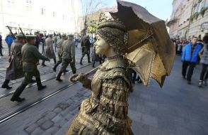 March of glory of the Galician Army and the troops of the Ukrainian People's Republic
