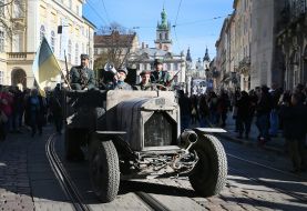 March of glory of the Galician Army and the troops of the Ukrainian People's Republic