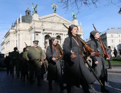 March of glory of the Galician Army and the troops of the Ukrainian People's Republic