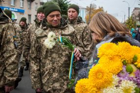 Бойцы 72-й механизированной бригады