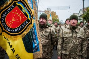 Бойцы 72-й механизированной бригады