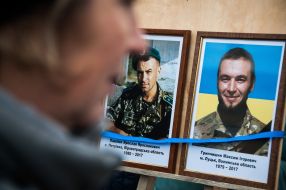 Портреты погибших военнослужащих
