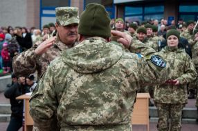 Бойцы 72-й механизированной бригады