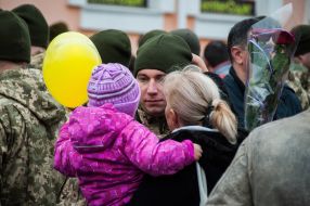Бойцы 72-й механизированной бригады