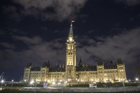 Parliament Hill in Ottawa