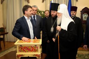 Hlib Pygun, Bishop Simeon, Patriarch Filaret