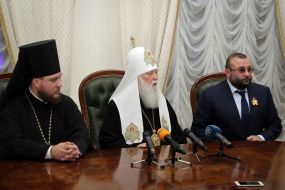 Bishop Simeon, Patriarch Filaret, Alexandr Petrovsky