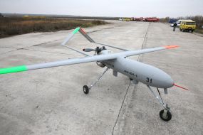 Trial of an unmanned aerial vehicle