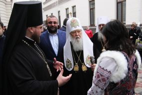 Bishop Simeon, Patriarch Filaret, Alexandr Petrovsky