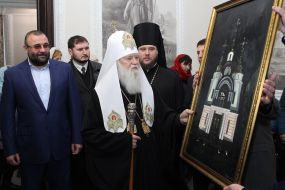 Bishop Simeon, Patriarch Filaret, Alexandr Petrovsky