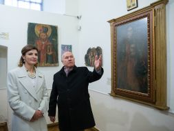 Marina Poroshenko Visits Nauka Ostroh Academy