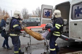 Rescuers are conditionally injured