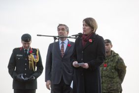 Roman Vashchuk and Judith Gough