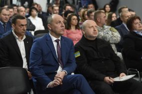 Andriy Parubiy and Oleksandr Turchynov