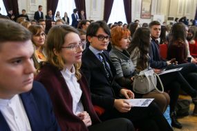 The awarding of the President of Ukraine scholarships to the winners of the Olympiads and competitions