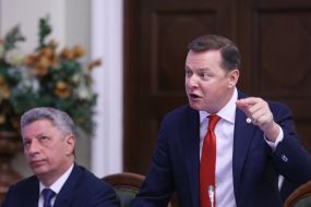 Oleg Lyashko and Yuri Boyko
