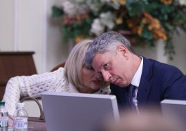 Irina Lutsenko and Yuri Boyko