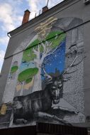Mural "Die offene Tur"