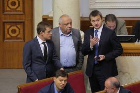 Vladislav Golub, Igor Gryniv and Sergey Berezenko