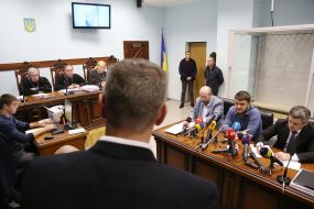 Court session in the case of Alexander Avakov