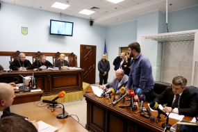 Court session in the case of Alexander Avakov