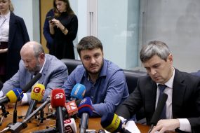 Alexander Avakov and Andrey Fedur