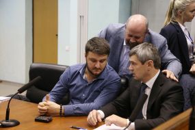 Alexander Avakov and Andrey Fedur