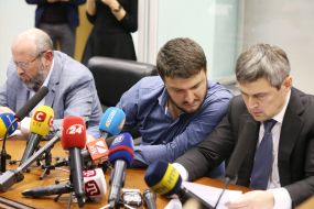 Alexander Avakov and Andrey Fedur