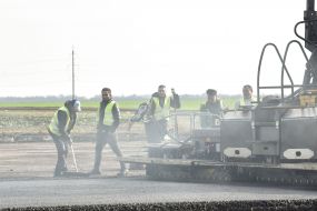 Repair of the Boryspil-Dnepr-Zaporozhye highway
