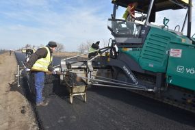Repair of the Boryspil-Dnepr-Zaporozhye highway