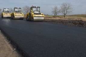 Repair of the Boryspil-Dnepr-Zaporozhye highway