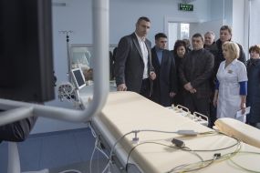 Vitali Klitschko at Hospital