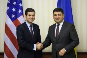 Volodymyr Groisman and Wess Mitchell