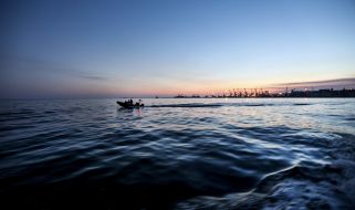 A boat on the water